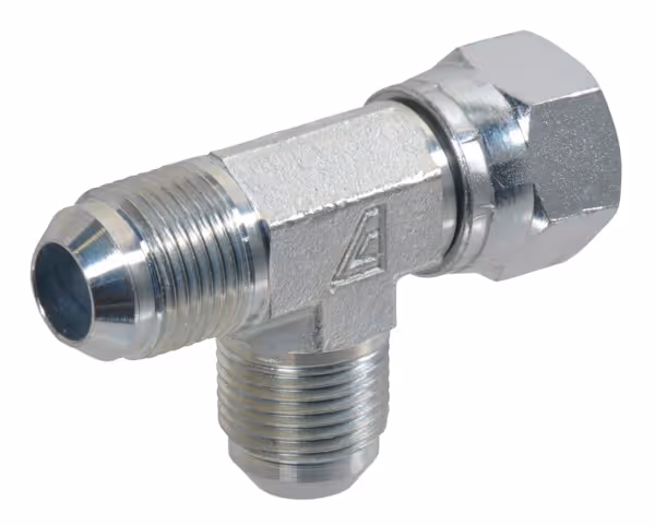 Raccord T renverse orientable JIC/UNF 7/16