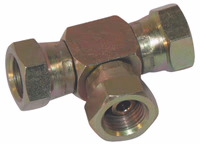 Raccord vissé en T Femelle 1/2 BSP