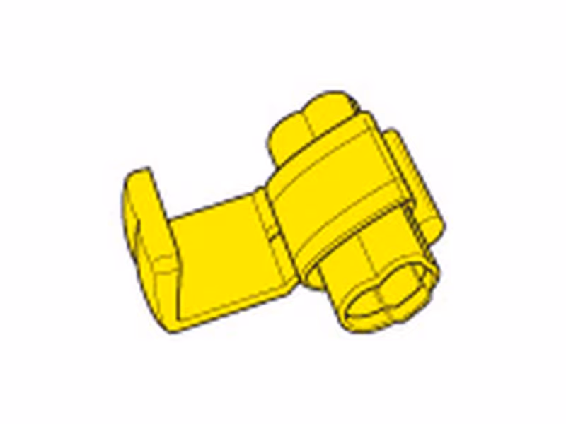 Raccords rapide, Standard Grip jaunes - Vendu par 25