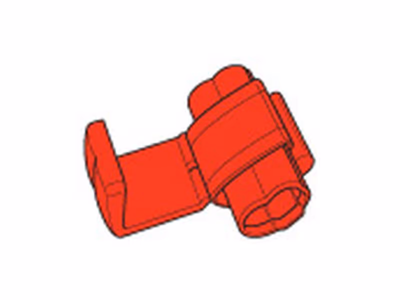 Raccords rapide, Standard Grip rouges - Vendu par 25