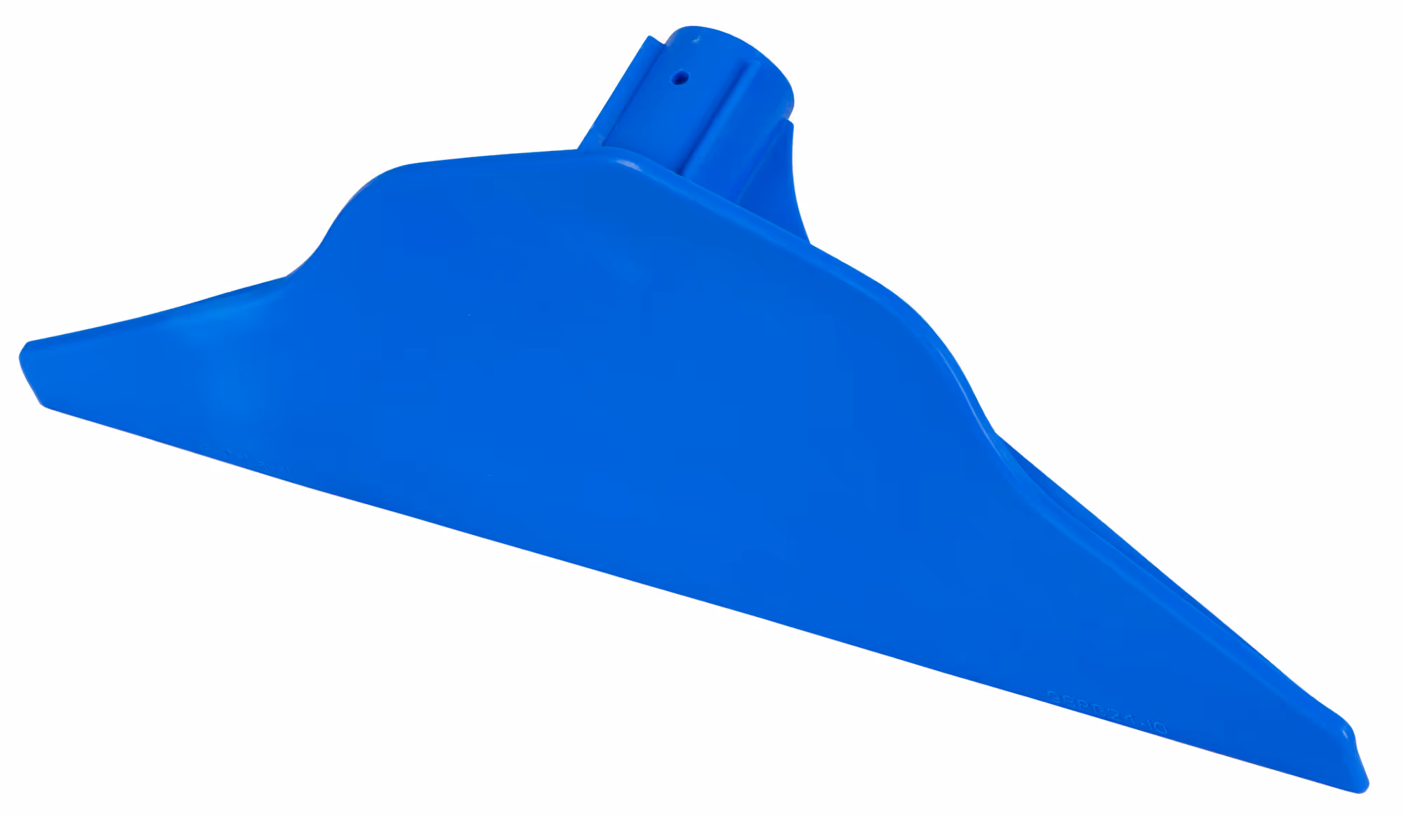 Racloir à déjection PVC bleu 36 cm,