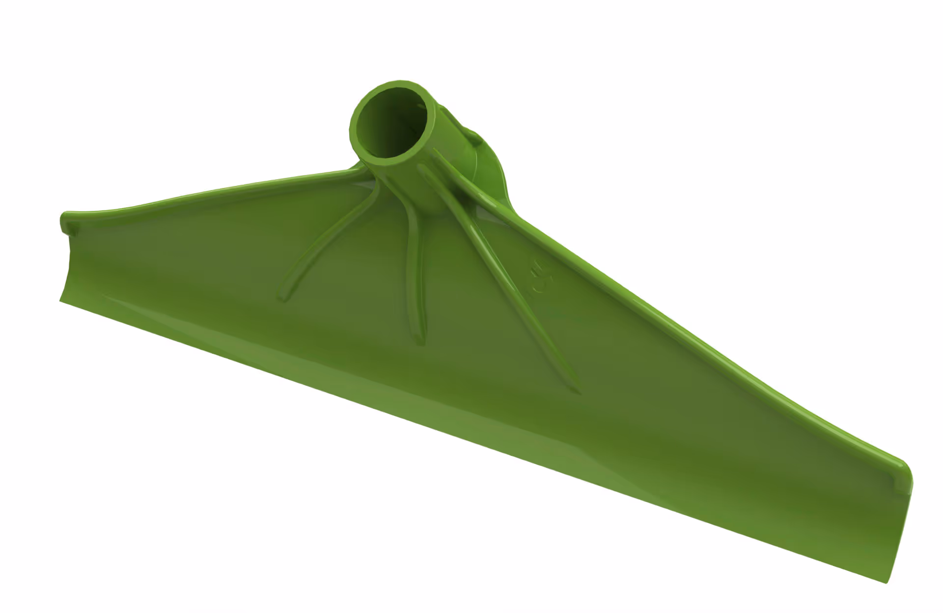 Racloir à déjection PVC vert 40cm