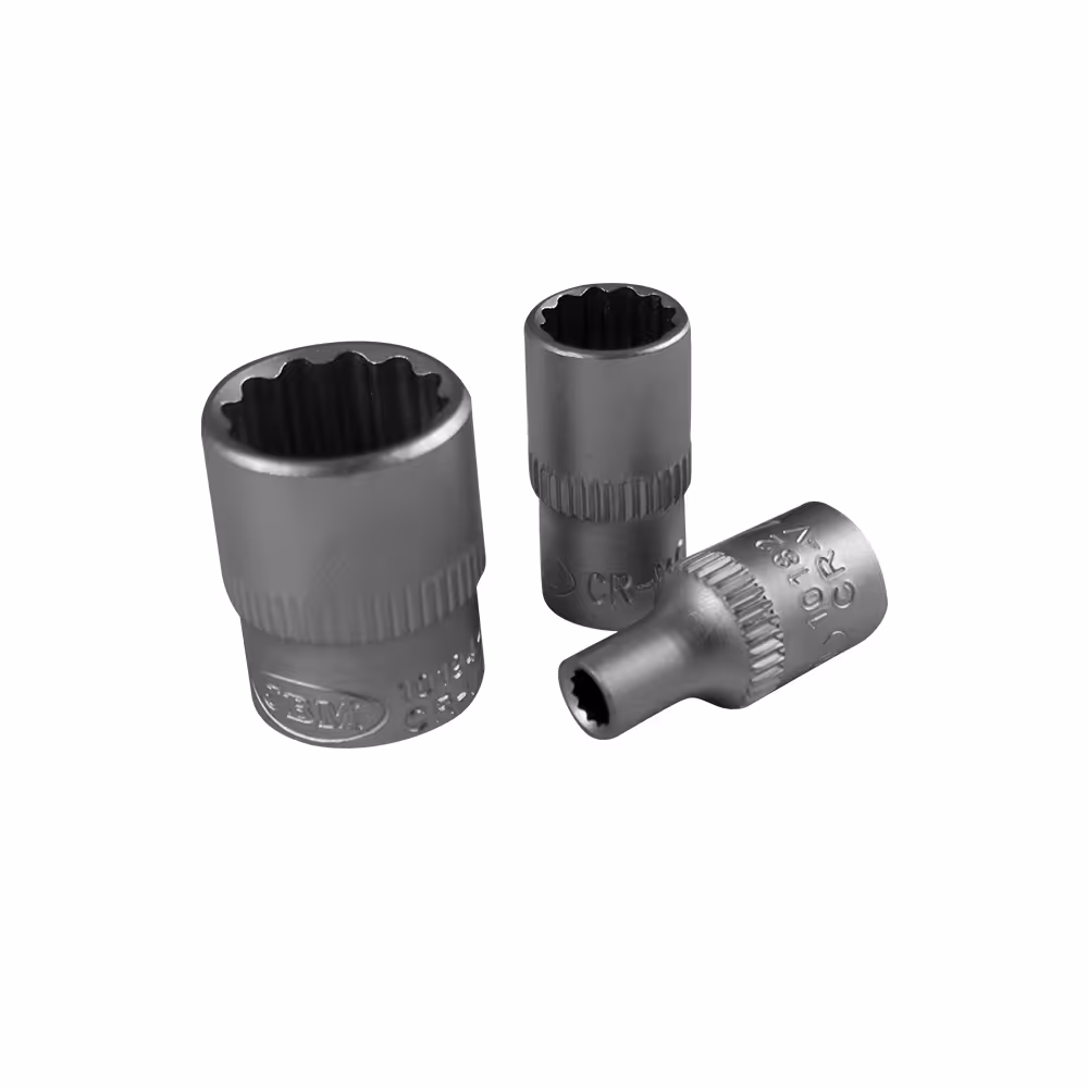 Rail a douilles tournevis 1/4" 12 pans
