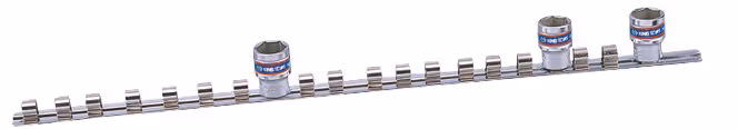 Rail pour douilles 1/2" 8 pièces