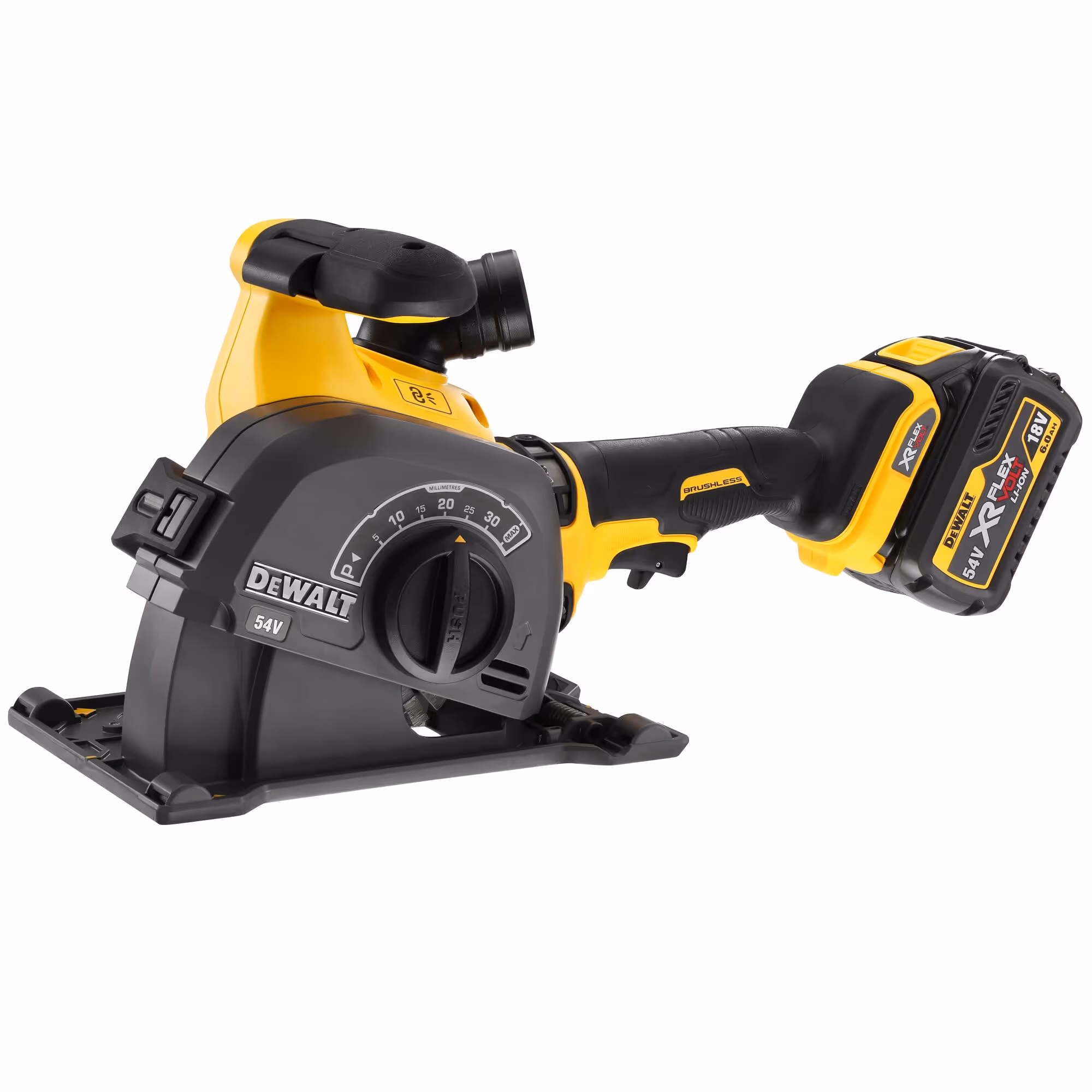 Rainureuse à béton XR FLEXVOLT 54V 2Ah Li-Ion Brushless
