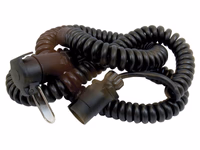Rallonge spirale 7M, 7 / 7 Broches, Mâle / Femelle