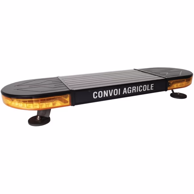 Rampe led signalisation magnetique sans fil rechargeable techni-power