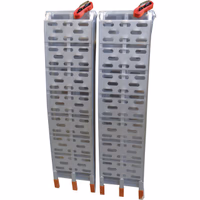 Rampes aluminium repliables charge maxi 650kg (la paire)