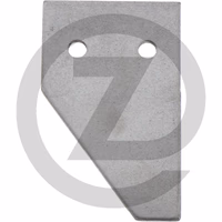 Rasspe Section - denture large, - galvanisée