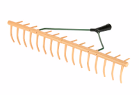 Râteau plastique ramassage herbe