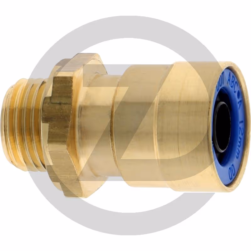 Raufoss Coupleur mâle - tube amovible