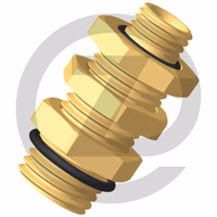 Raufoss Raccord passe-cloison