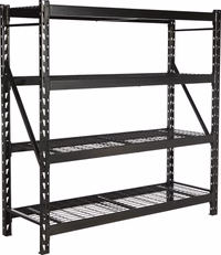 Rayonnage d'atelier étagère 4 tablettes 1829x1829x610mm