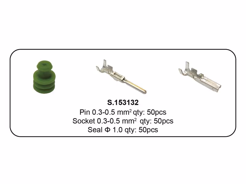 Recharge de broches et joints Superseal italiens 200 pcs - adaptable sur tracteurs John-Deere
