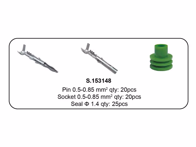 Recharge de broches et joints Delphi Weather 80 pcs - adaptable sur tracteurs John-Deere