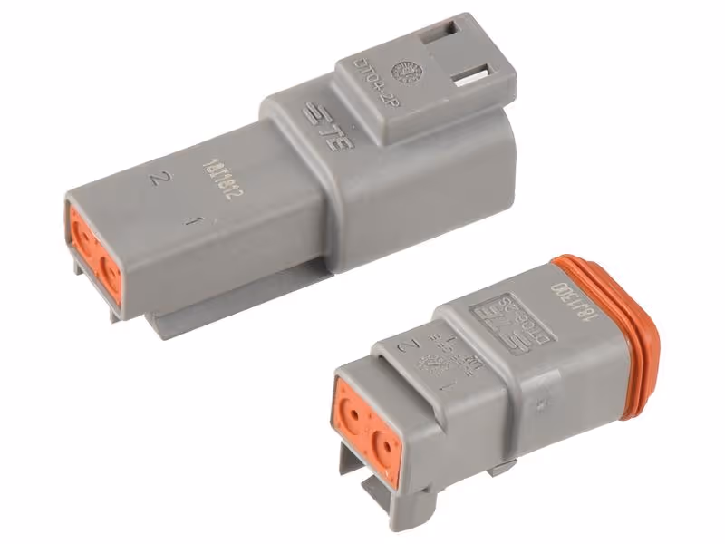 Recharges connecteurs Deutsch 2 Pôle 5 x Mâle, 5 x Femelle (par sac) - adaptable sur tracteurs John-Deere