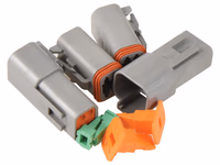 Recharges connecteurs Deutsch 4 Pôle 2 x Mâle, 2 x Femelle (par sac)