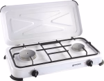 Rechaud 2 feux avec couvercle 2.6kw