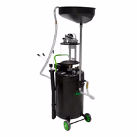 Recupérateur d'huile 90l avec système d'aspiration