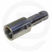 Reducteur a/ clavette 1''3/8 - ø40/60 - l165 - 12x3.5