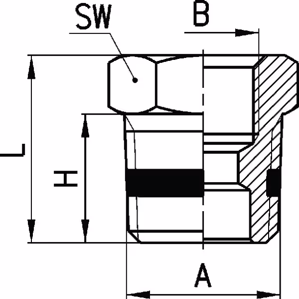 Réduction air comprimé mâle 1/2'' x femelle 3/8'' BSP