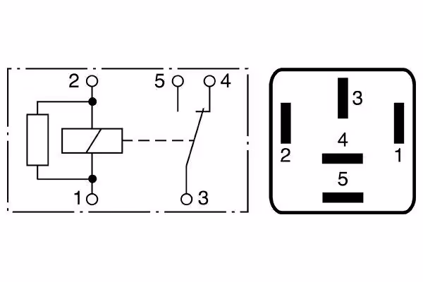 Relais 12V 40/30A