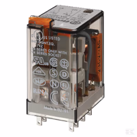 Relais, 2 pôles, 24Vcc