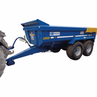 REMORQUE BASCULANTE DOUBLE ESSIEUX KANE TRAILERS AU 1/32EME BRITAINS