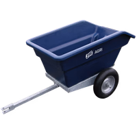 Remorque Véhicule Tout Terrain 250 L Bleue