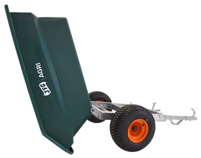 Remorque Véhicule Tout Terrain 400 L Verte