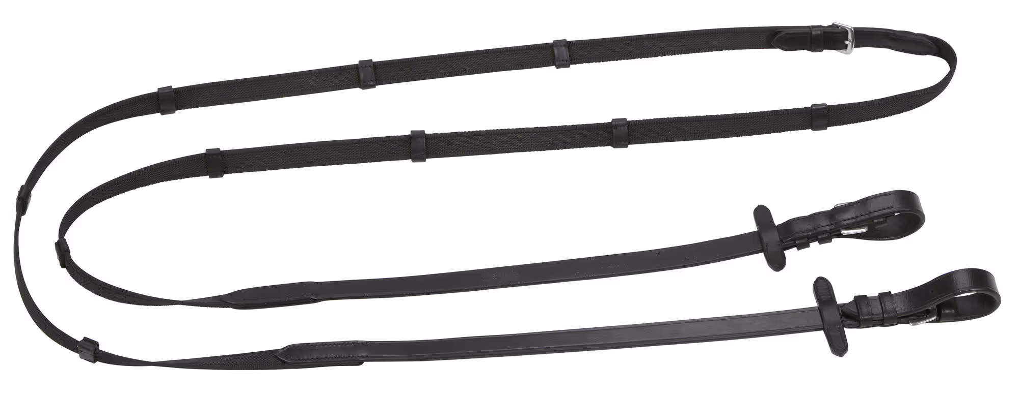 Rênes anti-dérapants noires, 20mm