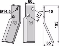 Renter L.M.T. | Dent rotative, droit