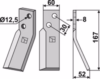 Renter L.M.T. | Dent rotative, droit