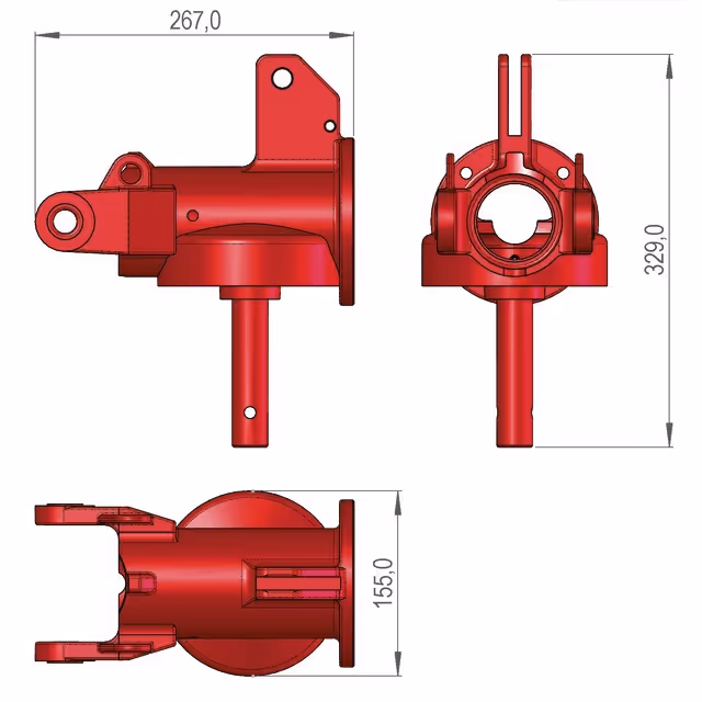 RENVOI D'ANGLE AVEC ARBRE SIP337510020