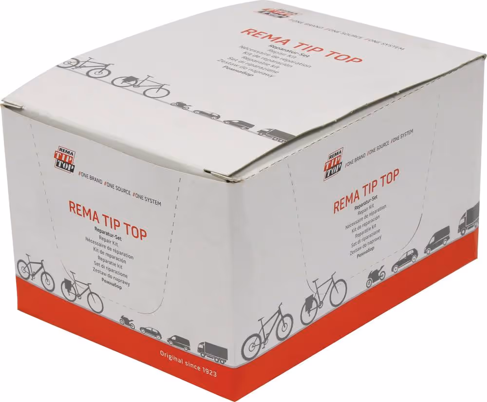 REPARATION POUR CHAMBRE A AIR VELO - 7 RUSTINES AVEC VALVE/COLLE/RAPE
