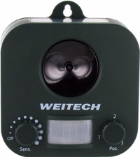 Répulsif ultrason pour jardin solaire - Weitech