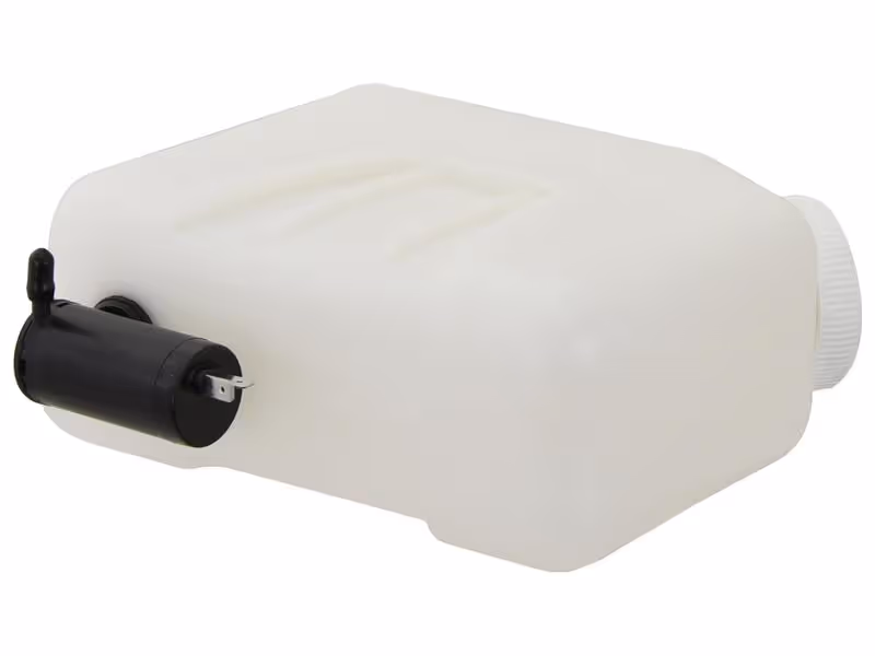 Réservoir de lave-glace frontal avec pompe - adaptable sur tracteurs New Holland, Case IH, Ford - ref 82002540