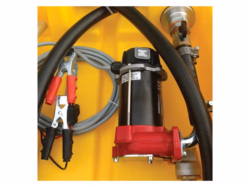 Réservoir mobile avec pompe - 220L - pour diesel avec pompe 12V (DC)