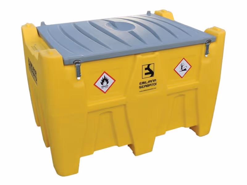 Réservoir mobile avec pompe - 440L - pour diesel avec pompe 12V (DC)