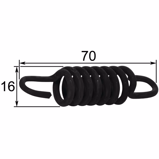 Ressort anti vibration pour partner 351, 370, 420