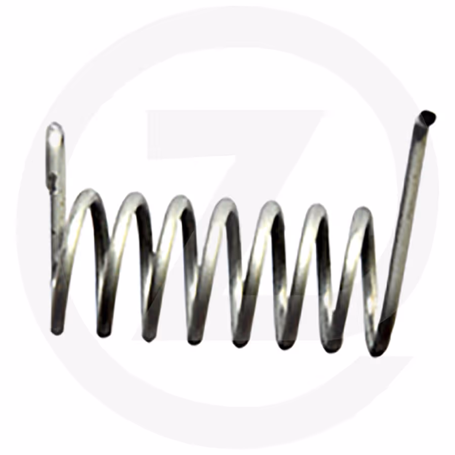 Ressort de rappel droit 59 x 33 x 2.5 - ø 24 mm