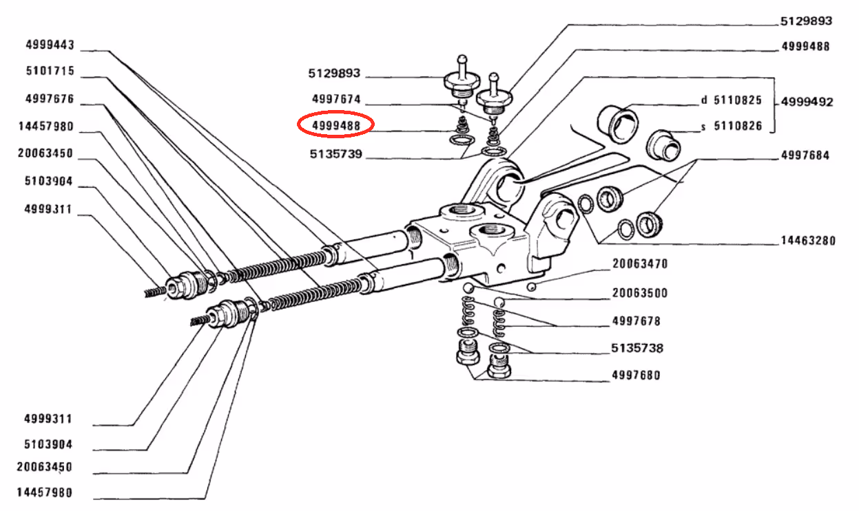 Ressort Fiat 4999488