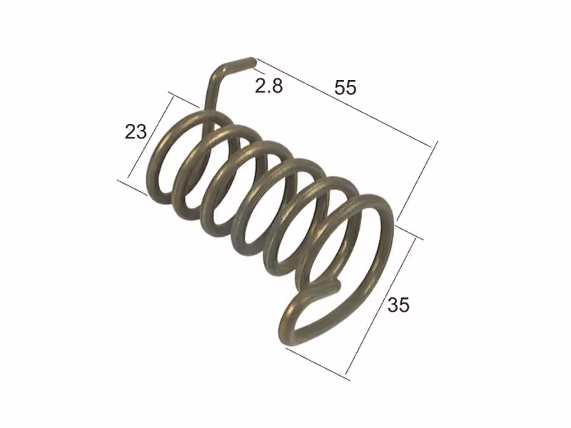 Ressort - Remplacement pour PZ Correspond à: PZ171 - Vendu par 5