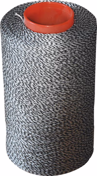 RETORS POLYAMIDE ORANGE ET NOIR D.1.5MM x 2400m