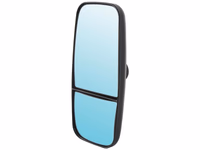 Rétroviseur - Rectangulaire, à commande manuelle Twin Mirror, 384 x 184mm, Universel