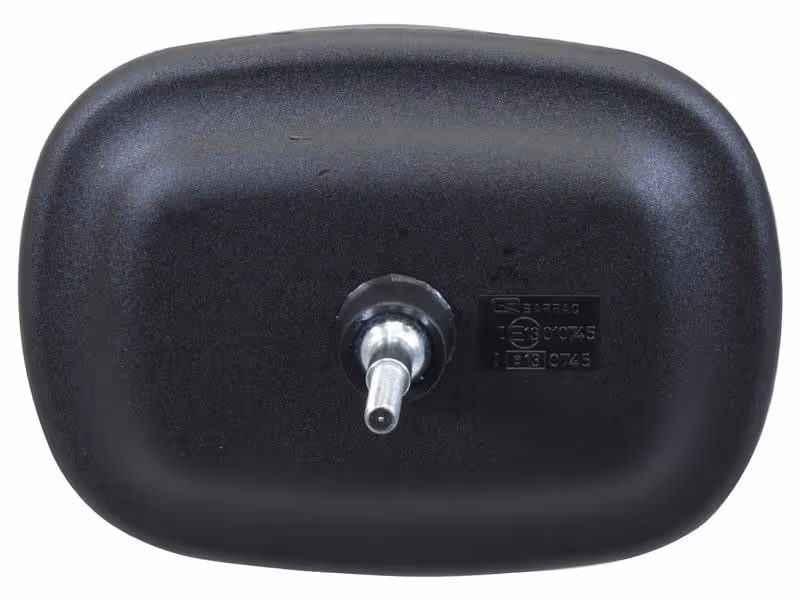 Rétroviseur - Rectangulaire, Plat, 193 x 142mm, - adaptable sur tracteurs Case IH, New Holland, Fiat - ref 47124399