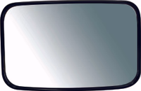 RETROVISEUR VERRE GRAND ANGLE 246X161MM CLASS IV