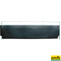 Revetement caoutchouc pour claie ajourée L= 2,98 m, h = 63 cm (2 pièces)