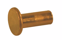 Rivet cuivre 6x15 mm 