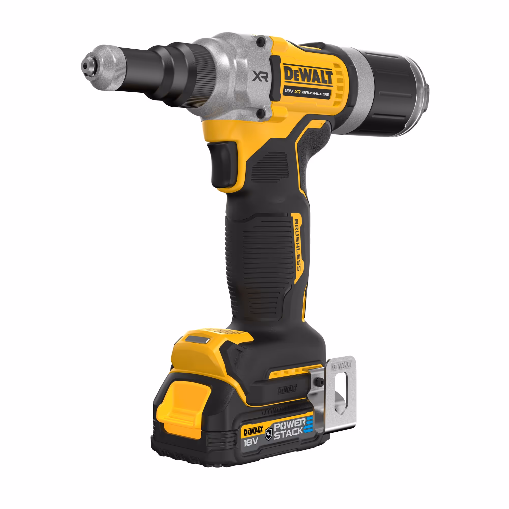 Riveteuse XR 18V 1.7Ah Li-Ion Brushless 6.4 mm - POWERSTACK renforcée